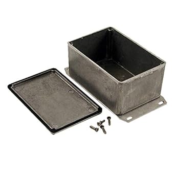 Fabricación Hammond 1590 WTF 1590T impermeable caja con brida: Amazon.es: Amazon.es