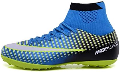 スポンサー プロダクト Junboo サッカー 練習 靴 男女兼用 壊れたネイルサッカーシューズ 通気性