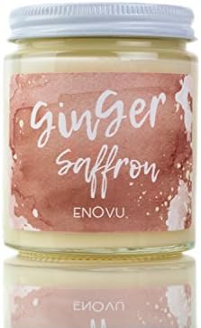 Ginger Saffron Soy Candle 8oz