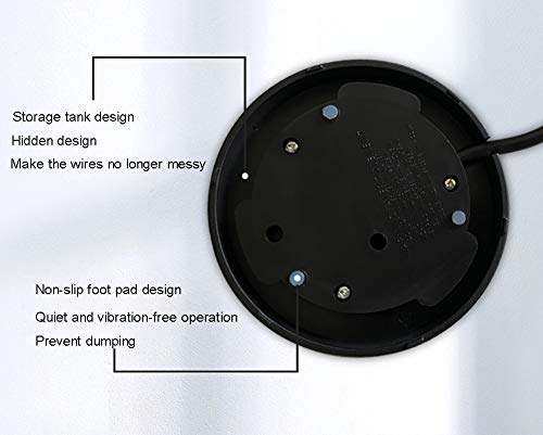XIAOFEI Elektrisch Milch Dampfer Milchaufschäumer Zum Capuccino. Schokolade Heiß, Kalt Milch Heizung Wärmer Elektrisch… – Bild 7