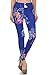 N406-OS Tropical Butterfly Printed Stylish Leggings
