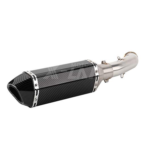 for KTM Duke 125 250 390 RC390 Duke 125 2017 2018 2019 2020 RC 390 Duke 250 RC125 Motorcycle Exhaust Pipe and Link Pipe Full System (E)