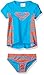 Roxy Girls Moroccan Stripes Short Sleeve Rashguard Set