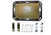 Stainless Steel Dissecting Tray with Wax and 10 Free 38mm Dissection Pins and Now Includes 2#11 and 2#21 Blades