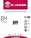 LG Mobile 64GB MicroSDXC Micro SD High Performance UHS-1/Class 10 Micro SD Micro SDXC up to 50MB/s Memory Card