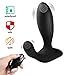 Utimi Butt Plug Anal Sex Toys Prostate Massager Waterproof Anal Vibrator Rechargeable with Remote Control Adult Sex Toys for Men or Women