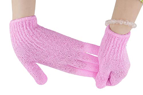 Introducing the 5 Finger Bath Gloves, the perfect addition to your daily bathing routine. These gloves feature an elastic wrist that provides a snug fit and makes them easy to operate. They allow you to clean every corner of your body thoroughly and promote blood circulation, while removing dull surface flakes. Suitable for family use, they come in one size that fits most people.