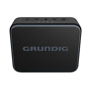 Grundig GBT Jam Black Bluetooth-luidspreker, 30 meter bereik, meer dan 30 uur speeltijd