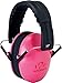 Walker's Youth Children’s Low Profile Padded Headband Adjustable Folding Noise-Reducing Hearing Protection Earmuffs