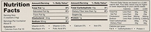 Carr's Table Water Crackers, Cracked Pepper, 4.25-Ounce Boxes (Pack of 6)