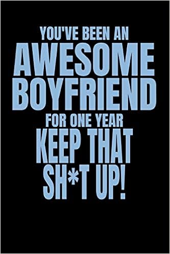 one year with boyfriend