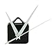 OHTOP Quartz Wall Clock Movement Mechanism DIY Repair Tool Parts Kit White Hands