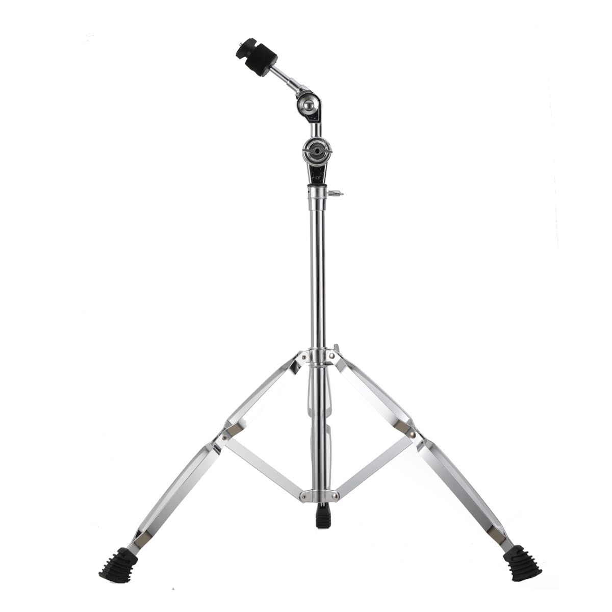 Lfhelper Cymbal Stand Set - Adjustable Height, Non-Slip Design, Portable Metal Tripod Stand for Drum Kit - Dual-Use Boom/Straight Combo - Easy Installation