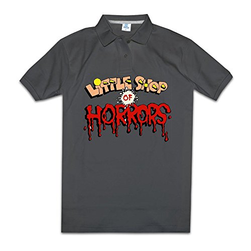 SARHT Men's Skid Row Little Shop Of Horrors Polo Shirt White