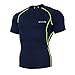 Baleaf Men's Short Sleeve Running Fitness Workout Compression Base Layer Shirt