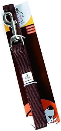 "Clearance Sale" SMARZ PET Durable Extra Thick Dog Leash, Medium Size, Length 4’-5’, Nylon Leash for Dogs, REACH Material, Brown