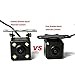 PARKVISION IR LED Night Vision Rear View Camera, Mini Bracket Mounting Universal Car Camera