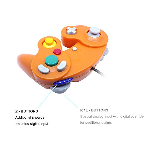 4 Controller+Gamecube+Joystick+Nintendo+Orage%25EF%25BC%258CPack