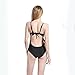 Roybens One Piece Mesh Swimsuit Swimwear Push up Monokini