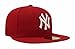 MLB New York Yankees Scarlet with White 59FIFTY Fitted Cap, 7