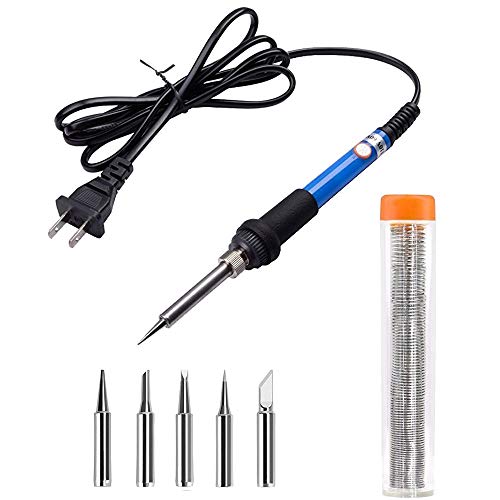USHOT Soldering Iron Kit Electronics Adjustable Temperature Welding Tool Soldering Set