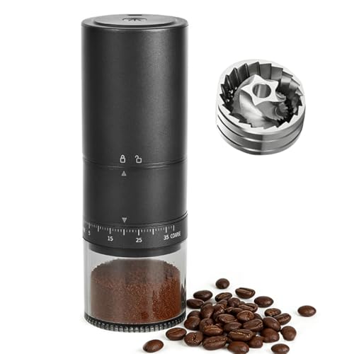 Portable Electric Coffee Grinder USB Rechargeable