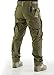 ZAPT Tactical Molle Ripstop Combat Trousers Army Multicam/A-TACS LE Camo Pants for Men (Coyote Brown, L)