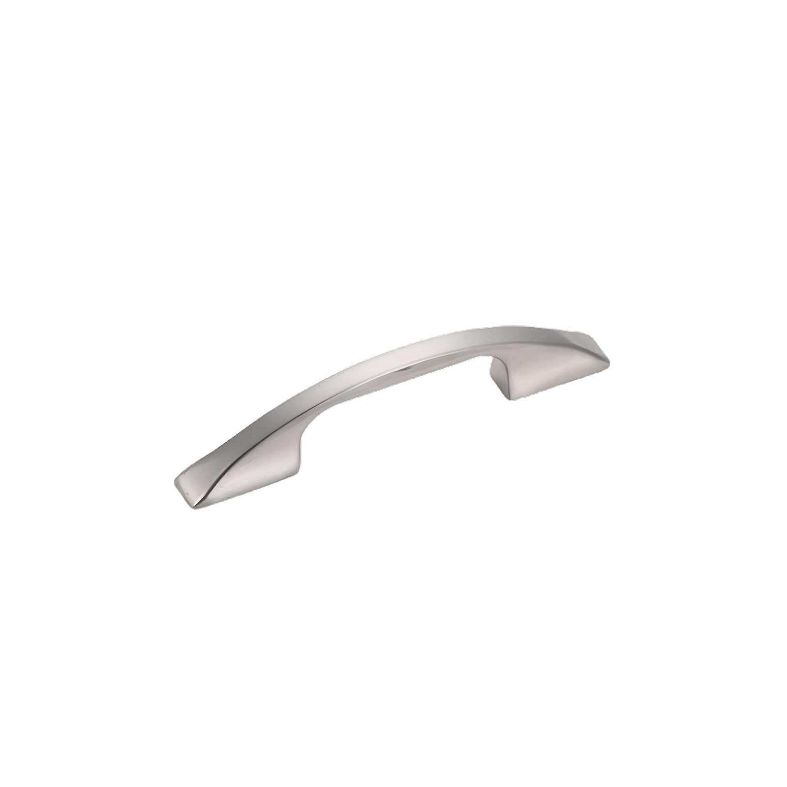 Stainless Steel Bow Kitchen Cabinet Door Pull Handle Bedroom Dresser Drawer Bathroom Wardrobe Furniture Pulls Handles Hole Centers 96mm Model 3008