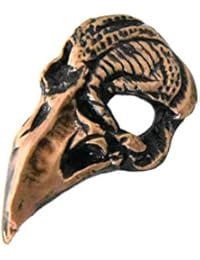 Creative Pewter Designs Raven Skull Copper Plated Lapel Pin, Brooch, Jewelry, GC017