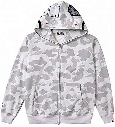 Mazuss Fashion Bape Loose Casual Cotton Hoodie Sweatshirt for Men/Women