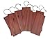 Cedar Hang Ups - Absorb Moisture and Protect and Refresh Your Natural Fabric Clothing and Linens, Set of 8 - By Cedar America