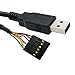 USB to TTL Serial 3.3V UART Converter Cable with FTDI Chip Terminated by 6 Way Header, Works with Galileo Gen2 Boards/BeagleBone Black/Minnowboard Max and More primary