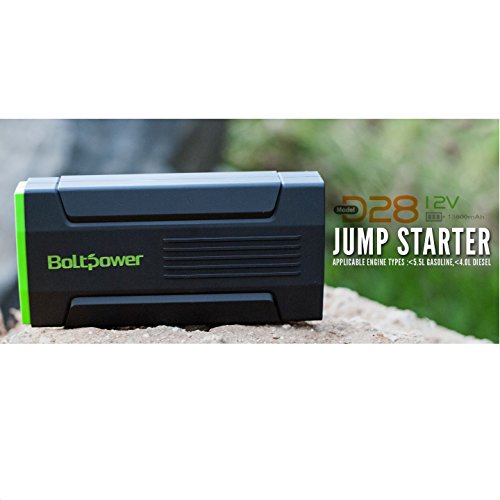 Bolt Power D28 13600mAh Portable Car Jump Starter 400 AMP Peak