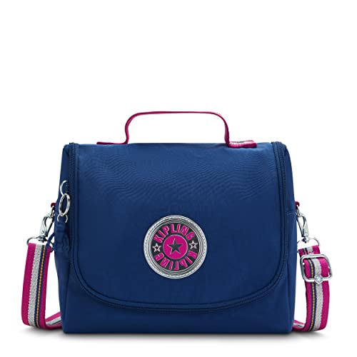 Kipling Women's New Kichirou, Insulated Bag, Nylon Lunch Tote, Admiral