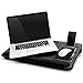 Laptop Lap Desk Tablewith Tablet Tray,Cell Phone Tray,Pen Tray,Built-in Laptop Stop Bar,Built-in Mouse Pad, Pillow Foam Cushion, Soft Wrist Rest Fits Laptop Up to 17.3 Inch