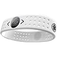 Power Balance Evolution Wide Band Silicone Wristband - Genuine (White, Large)