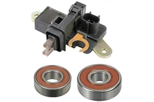 MANIAC EM Alternator Kit; Brushes Bearings 2001-2004 Compatible with Jeep Grand Cherokee 4.0L (with Bosch ref#s 0124525003) - 13872RK