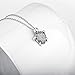 YFN Turtle Necklace Sterling Silver with Cubic Zirconial Necklace 18