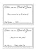 Jot & Mark Wedding Advice Cards for the Bride & Groom, Black & White, 4x6 Inches, Guest Book Replacement, Pack of 50 Cards