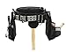 TradeGear Part#SZB Electrician's Belt & Bag Combo - Heavy Duty Electricians Tool Belt Designed for Comfort & Durability - Ideal for All Electricians Tools - Fits Sizes XL - 3XL (40