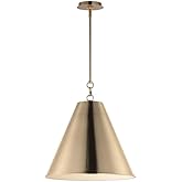 Maxim Veritas - 1 Light Pendant-19.5 Inches Tall and 18 Inches Wide-Heritage Finish