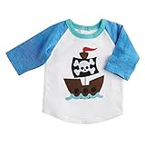 Mud Pie Baby Boy Pirate Ship T-Shirt