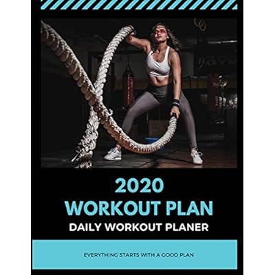 2020 Workout Plan: Daily Fitness Journal Log Book Ghana Ubuy