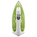 Sunbeam Simple Press 1100 Watt Compact Anti-Drip Non-Stick Soleplate Iron with Timed Auto-Off System, White/Green, GCSBBV-395-000