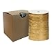 BonBon Paper Gold Ribbon | Gold Raffia Ribbon for Gift Wrapping, Gift Bags and DIY Arts and Crafts | Premium Wrapping Paper Accessories | 100 Yard Spool