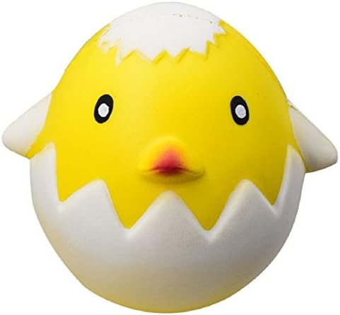 Aorbi Soft Cartoon Egg Shape Toy Squishy Squeeze Slow Rising Hand Wrist Toy