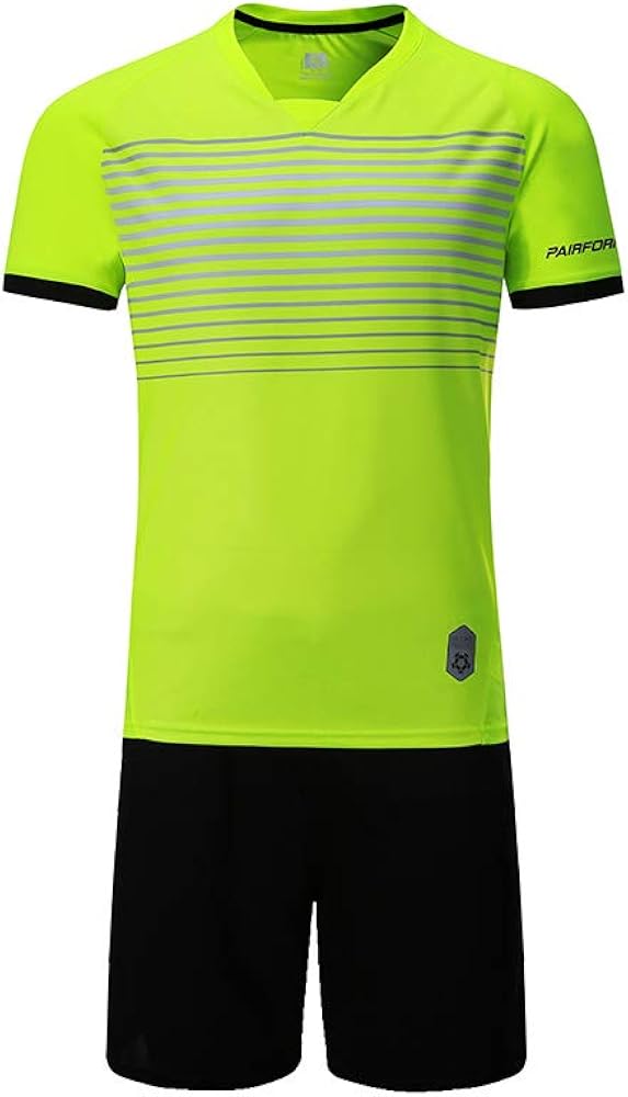 Premium Boys' Soccer Jerseys Sports Team Training Uniform | Age 6-12 |Sports Shirts and Short Set | Boys-Girls-Youth.: Clothing