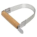 Mrs. Anderson's Baking 43619 Anderson’s Mrs. Baking 6-Wire Pastry Cutter and Dough Blender, Stainless Steel with Wood Handle