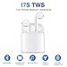 Bluetooth Headphones, Wireless Headphones【MagnetiBluetooth Earbuds, APHONE Mini Wireless Headphones with Light Charging Case Car Headset Compatible iPhone 6 7 8 Plus X/iPad Samsung Android/Smartphone