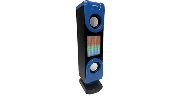 soundlogic light up bluetooth led mini tower